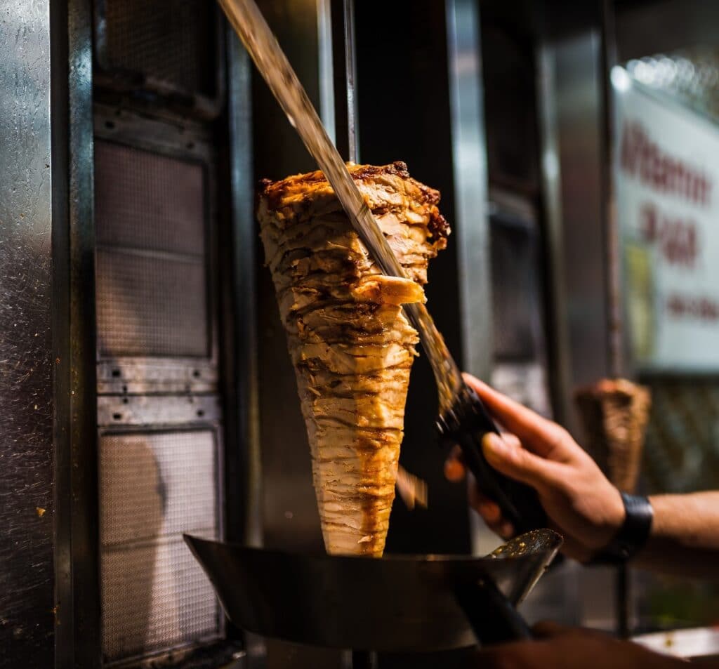 Döner am Spieß